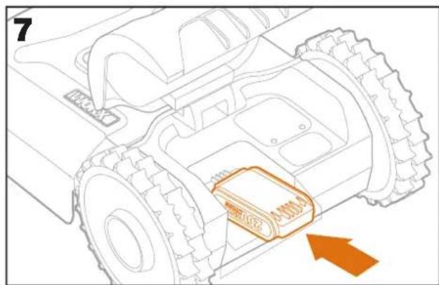 WORX Landroid L WR153E - Remplacer les lames - 7