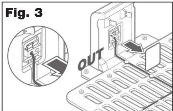 WORX Landroid L WR155E - Connect one end of the boundary wire to the charging station - 1