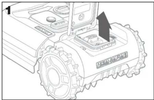 WORX Landroid L WR155E - Reemplazar las cucillas - 1