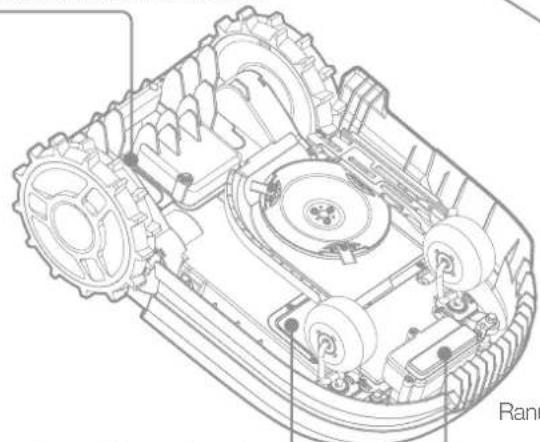 WORX Landroid L WR155E - LISTA DE PARTES - 3