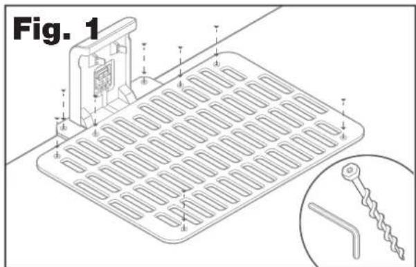 WORX Landroid L WR155E - Secure the charging station in the selected location - 1