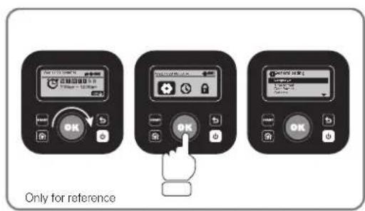WORX Landroid L WR155E - Settings - 1