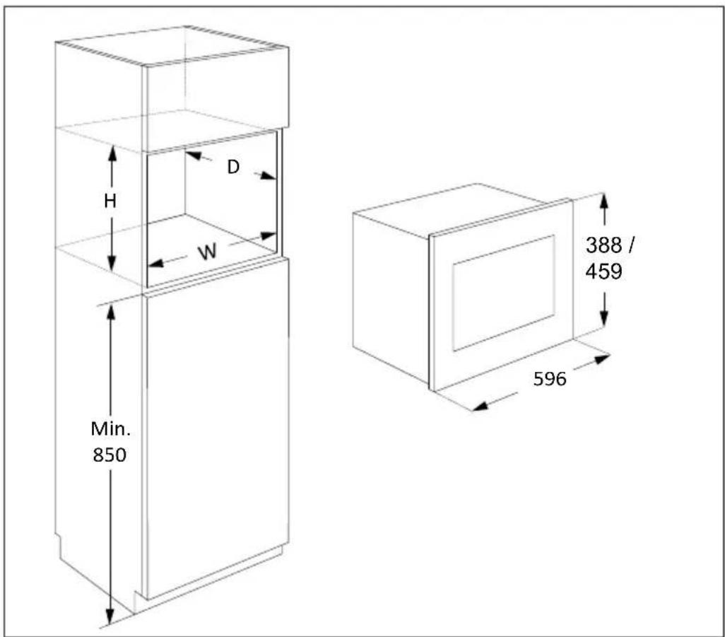 ELECTROLUX KMFD264TEW - INSTALLATION - 1