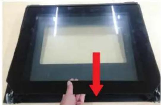 BLAUPUNKT 5B36P 0250 - Installation instruction of the door frame up cover and rotation bracket assembly - 13