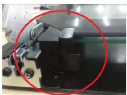 BLAUPUNKT 5B36P 0250 - Installation instruction of the door frame up cover and rotation bracket assembly - 9