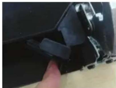 BLAUPUNKT 5B36P 0250 - Installation instruction of the door frame up cover and rotation bracket assembly - 12