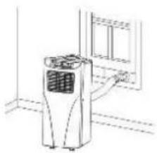 SUNTEC Klimatronic Impuls Plus - Installation of the exhaust hose, Fig. 2 und 3 - 1
