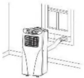 SUNTEC Klimatronic Impuls Plus - Installeren van de afvoerluchtslang, afb. 2 en 3 - 1