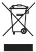 ADE CK 1600 - Utylizacja produktu - 1