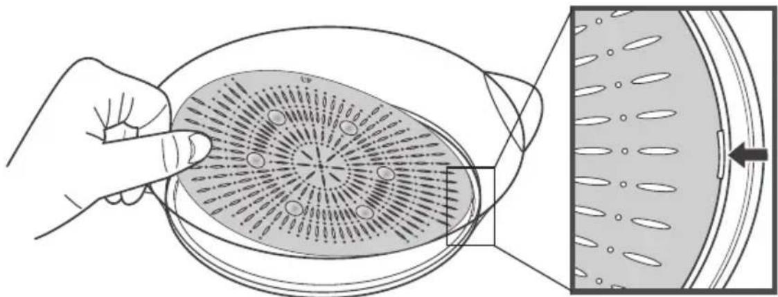 Carlton C96SSS09E - Συναρμολόγηση των καλαθιών του ατμομάγειρα - 2