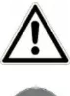 STIGA SWP 577 - Hazard notices on the device - 1