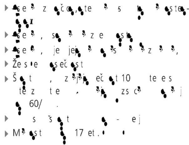 EXACTA FW3 - Odklonski ali impulzivni podatki lahko nastanejo pri: - 1