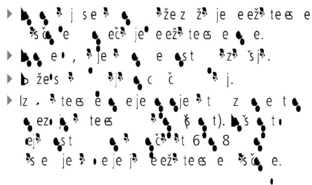 EXACTA FW3 - Poleg tega lahko še drugi faktorji vplivajo na razmerje vode: - 1