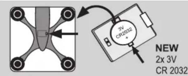 EXACTA FW3 - Batterijen verrangen - 1