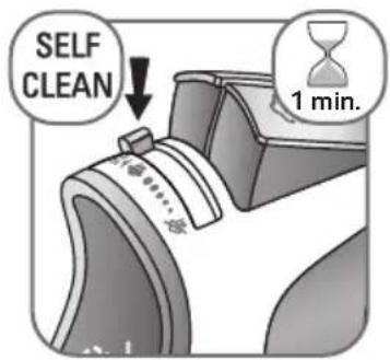 ROWENTA DW8117 - SELF-CLEANING (EVERY 2 WEEKS) * - 12