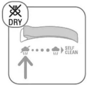ROWENTA DW8117 - SELF-CLEANING (EVERY 2 WEEKS) * - 1