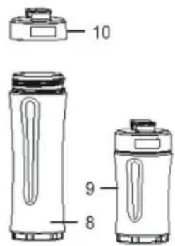 Klarstein 10029155 - Aperçu de l'appareil et accessoires - 4