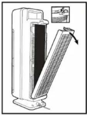 Klarstein 10032002 - Kombifilter entfernen und einsetzen - 2