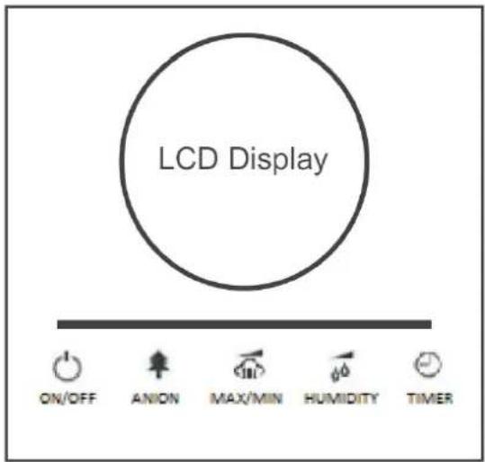 Klarstein 10021651 - LED-Display Tasten - 1