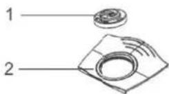 Klarstein 10021651 - Components: - 1