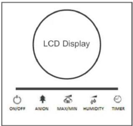 Klarstein 10021651 - LED Display Buttons - 1