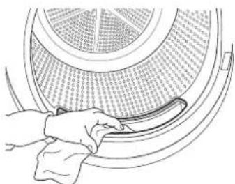 WHIRLPOOL DDLX 80116 - NETTOYAGE DU FILTRE DE PORTE - 4