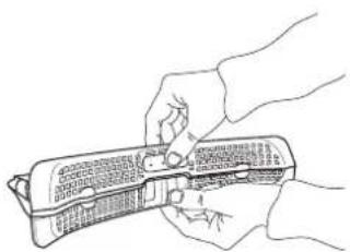 WHIRLPOOL DDLX 80116 - NETTOYAGE DU FILTRE DE PORTE - 2