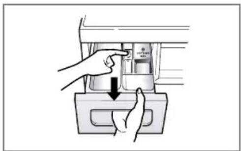 LG F14A8TDA1 - ■ Bac à produits - 1