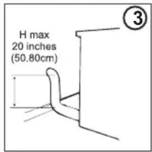 HOOVER HL 1492D31S - Installation der Abluftleitung - 3