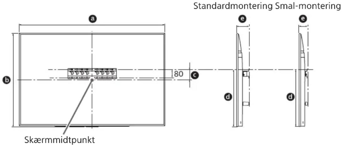 SONY Bravia KD55XG8588 - Find en placering - 1