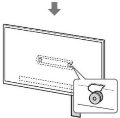 SONY Bravia KD55XG8588 - Asenna television jalustaan tai jalustan sovittimeen. - 15