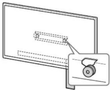 SONY Bravia KD55XG8588 - Zamontuj telewizor na podstawie lub adapterze podstawy. - 10