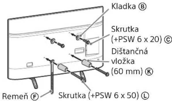SONY Bravia KD55XG8588 - Priprava na montáž TV prijímača - 1