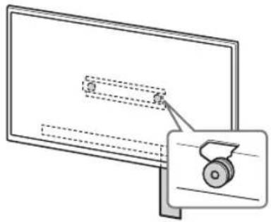 SONY Bravia KD55XG8588 - Zamontuj telewizor na podstawie lub adapterze podstawy. - 3