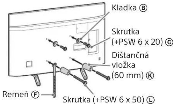 SONY Bravia KD55XG8596 - Odmontujte stolový stojan od TV prijímača. - 1