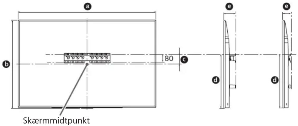 SONY Bravia KD55XG8596 - Find en placering - 1