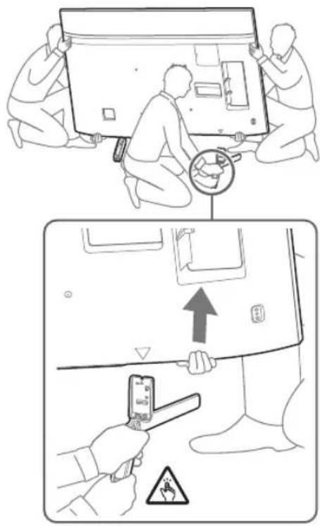 SONY Bravia KD55XG8596 - WARNING - 3