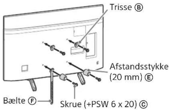 SONY Bravia KD55XG8596 - Find TV'ets placering. - 3