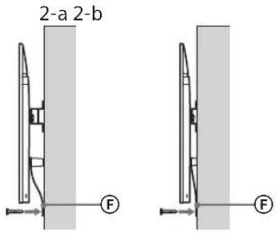SONY Bravia KD55XG8596 - Предотвращение смещения нижней части телевизора. - 1