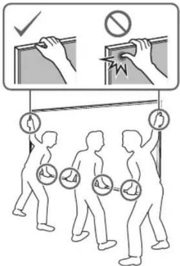 SONY Bravia KD55XG8796 - AVERTISSEMENT - 1