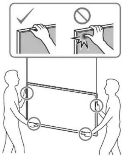 SONY Bravia KD55XG8796 - OSTRZEZENIE - 1