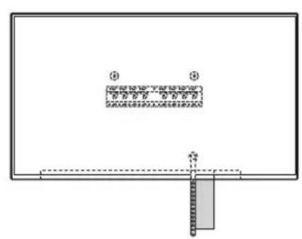 SONY Bravia KD65XG8596 - Теледидарды негізге немесе негіз адаптеріне қойыңыз. - 3