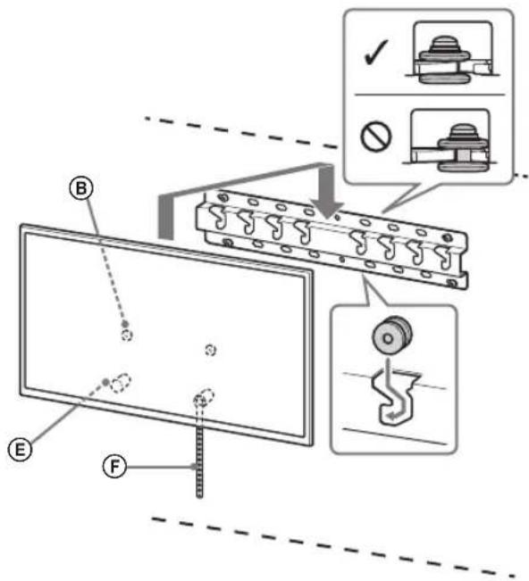 SONY Bravia KDL50WG665 - Komnaktha yctahOBka (2-b) - 1