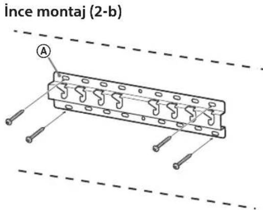 SONY Bravia KDL50WG665 - Tabani duvara monte etme - 2