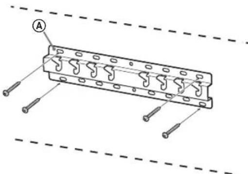 SONY Bravia KDL50WG665 - Instalacao da base na parede - 2
