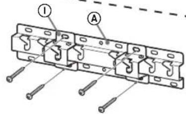 SONY Bravia KDL50WG665 - Jalustan asennus seinaan - 1