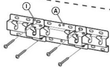 SONY Bravia KDL50WG665 - Montera basen på väggen - 1