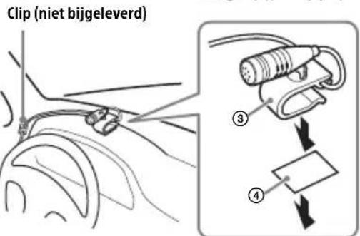 Technical diagram of a device with labeled components, showing internal structure and assembly steps