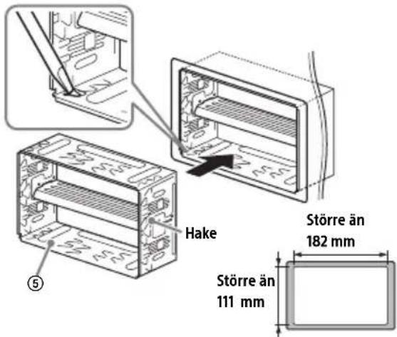 Hake Större än 182 mm Större än 111 mm