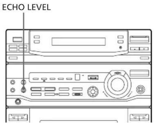 SONY LBTXB33K - Réglage de l'echo du microphone (LBT-XB33K/XB44K/XB66K uniquely) - 1
